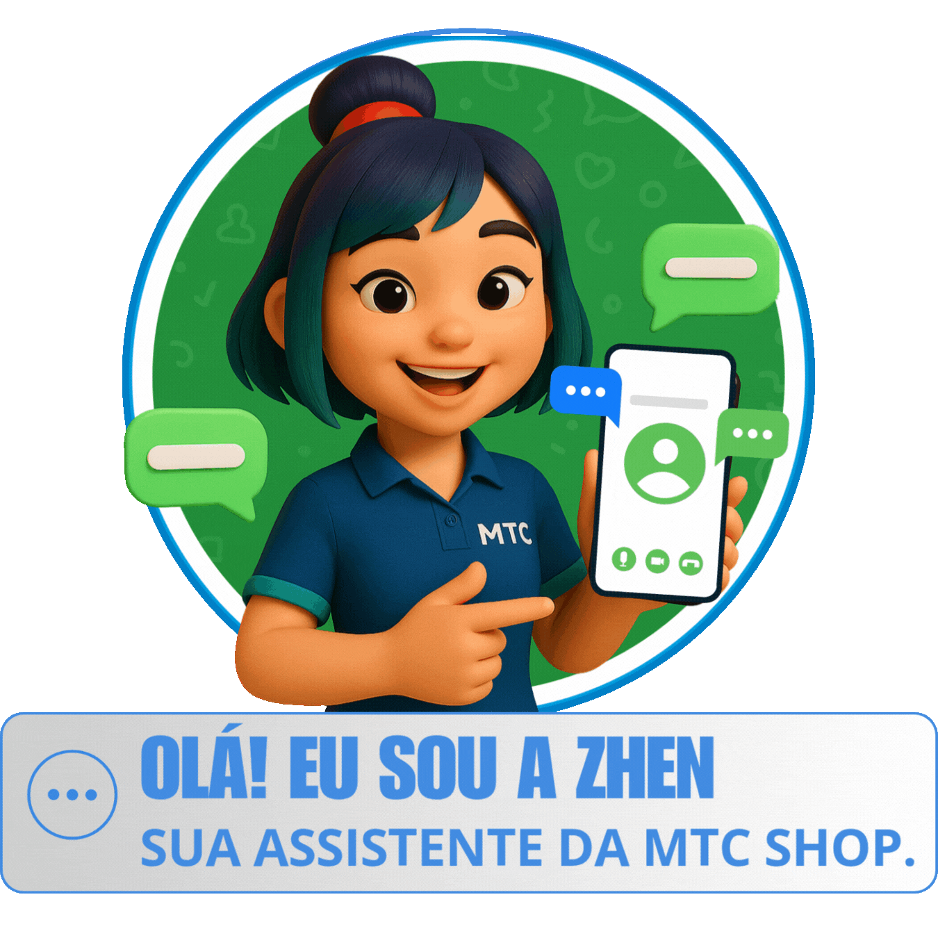 Fale com a MTC Shop no WhatsApp